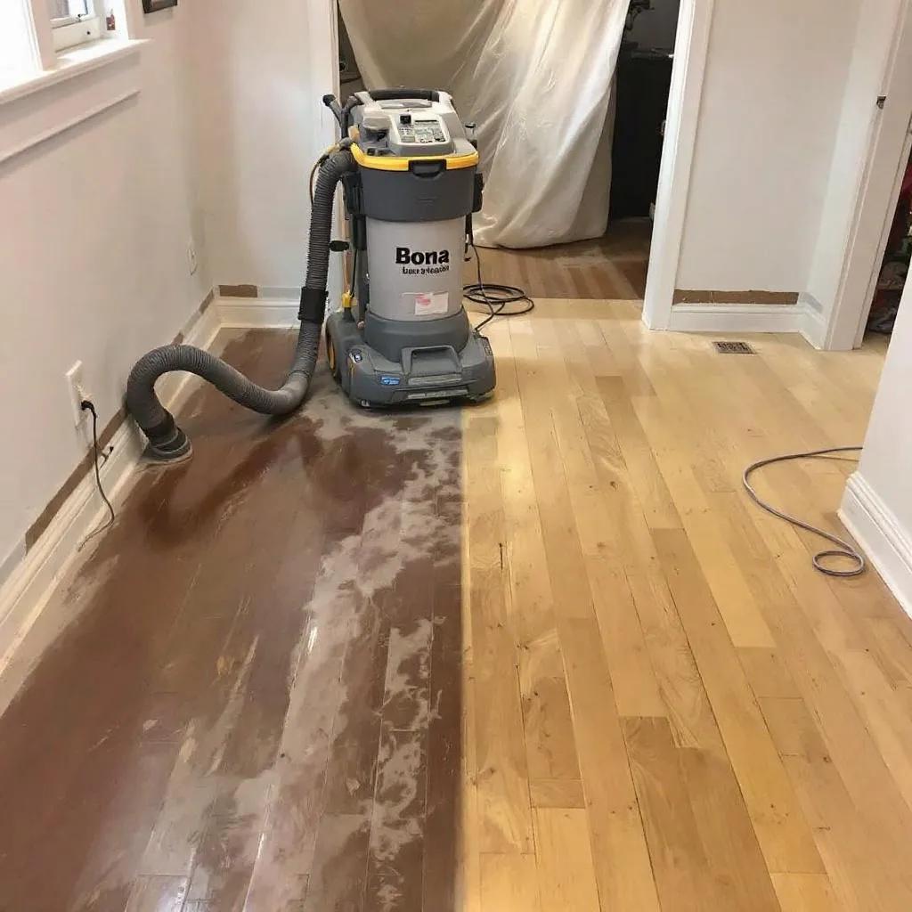 dustless hardwood floor sanding NYC apartment